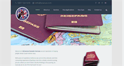 Desktop Screenshot of britanniaconsularservices.com